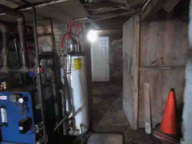 Basement before renovations funded by a private lender in new jersey